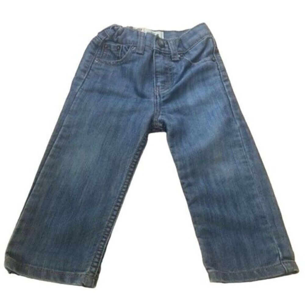 Levi's 514 Straight Fit Denim‎ Jeans Adjustable Waist Toddler Boy